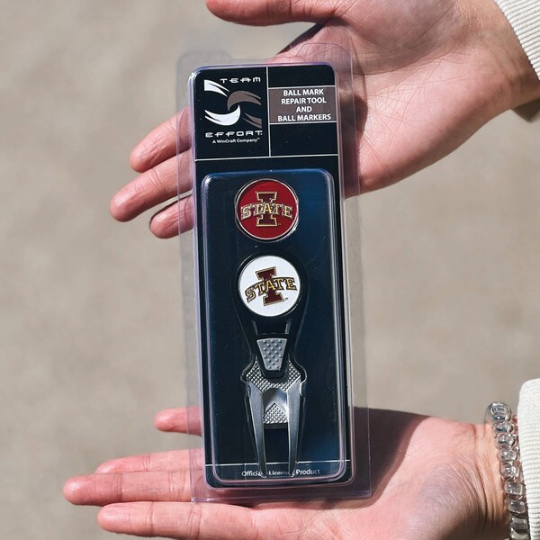 I-State Cardinal & White CVX Repair Tool & Ball Markers